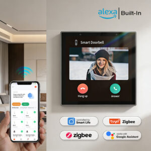Panneau de commande musical intelligent pour la maison avec audio multi-zones, compatible avec Alexa pour la musique d'ambiance